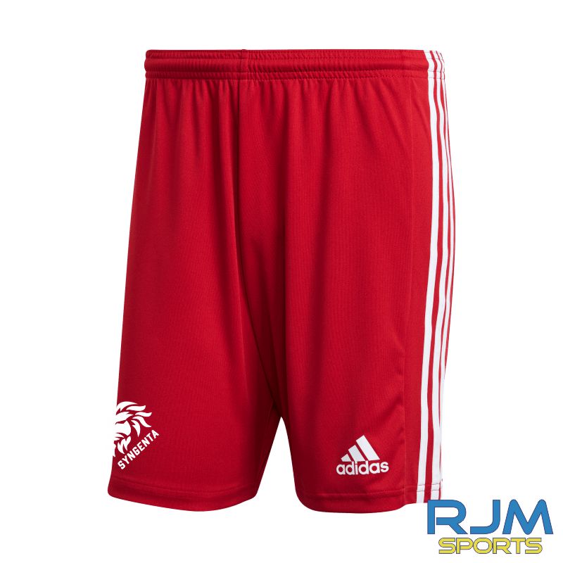 Syngenta Juveniles FC Away Goalkeeper Adidas Squadra 21 Shorts Team Power Red