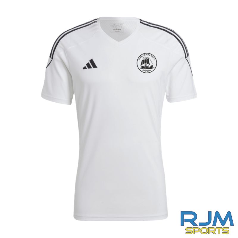 Camelon Juniors FC Adidas Tiro 23 Jersey White