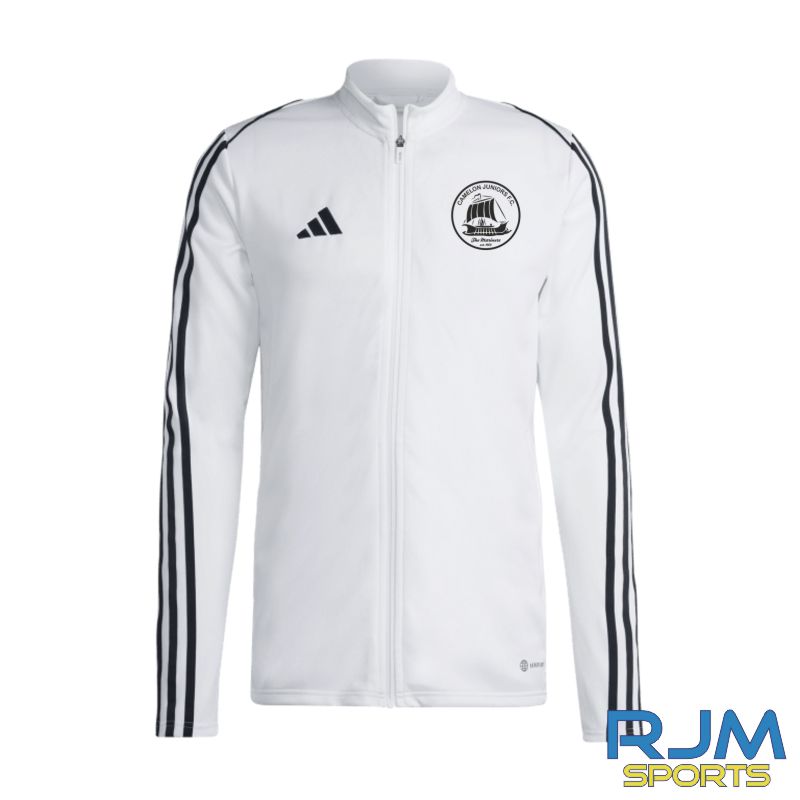 Camelon Juniors FC Adidas Tiro 23 Training Jacket White