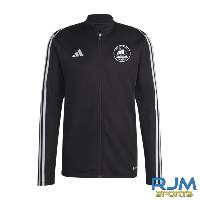 Camelon Juniors FC Adidas Tiro 23 Training Jacket Black