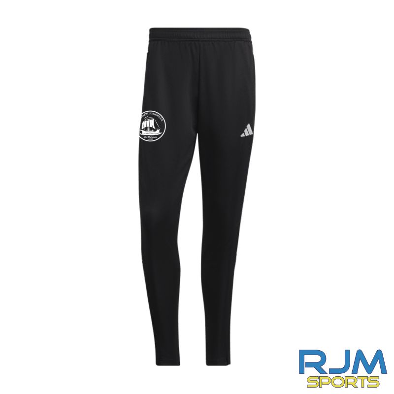 Camelon Juniors FC Adidas Tiro 23 Pants Black