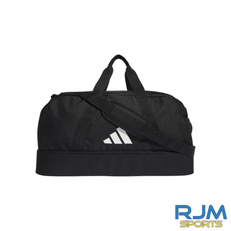 Camelon Juniors FC Adidas Tiro Medium Bottom Compartment Bag Black