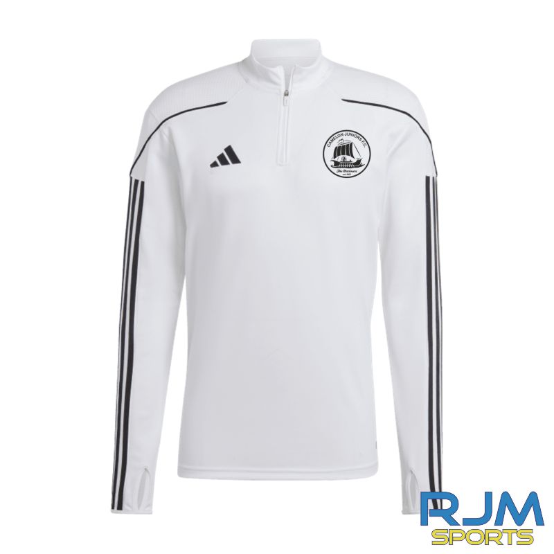 Camelon Juniors FC Adidas Tiro 23 Training Top White