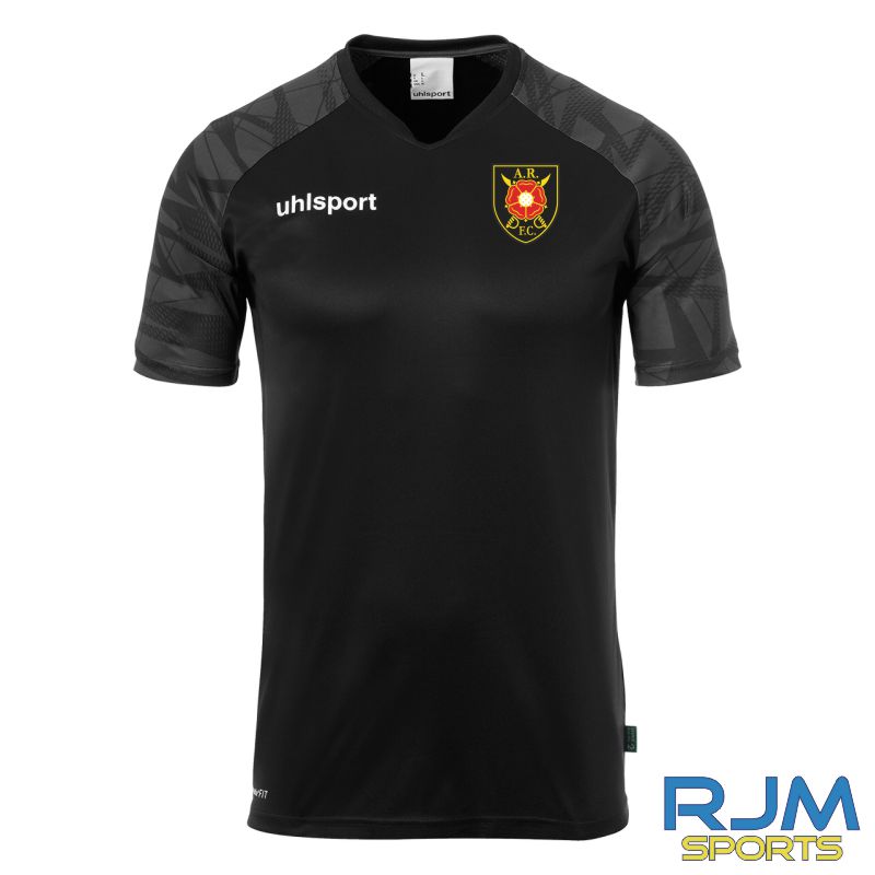 Albion Rovers FC Uhlsport Goal 25 Shirt Black/Anthracite