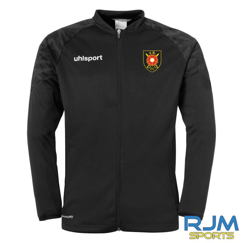 Albion Rovers FC Uhlsport Goal 25 Poly Jacket Black/Anthracite