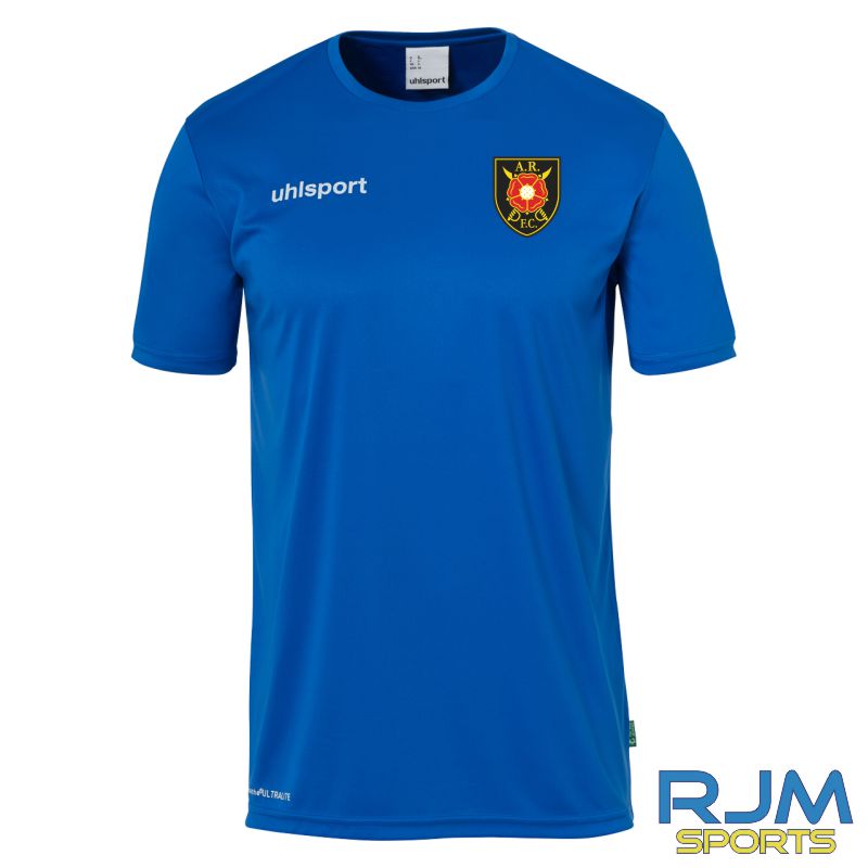Albion Rovers FC Uhlsport Essential Functional Shirt Azure Blue