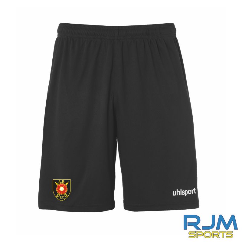 Albion Rovers FC Uhlsport Centre Basic Shorts Black
