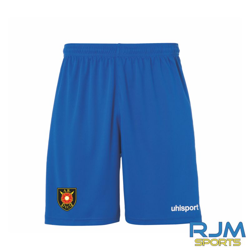 Albion Rovers FC Uhlsport Centre Basic Shorts Azure Blue