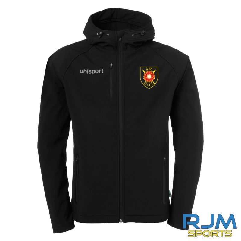 Albion Rovers FC Uhlsport Essential Soft Shell Jacket Black