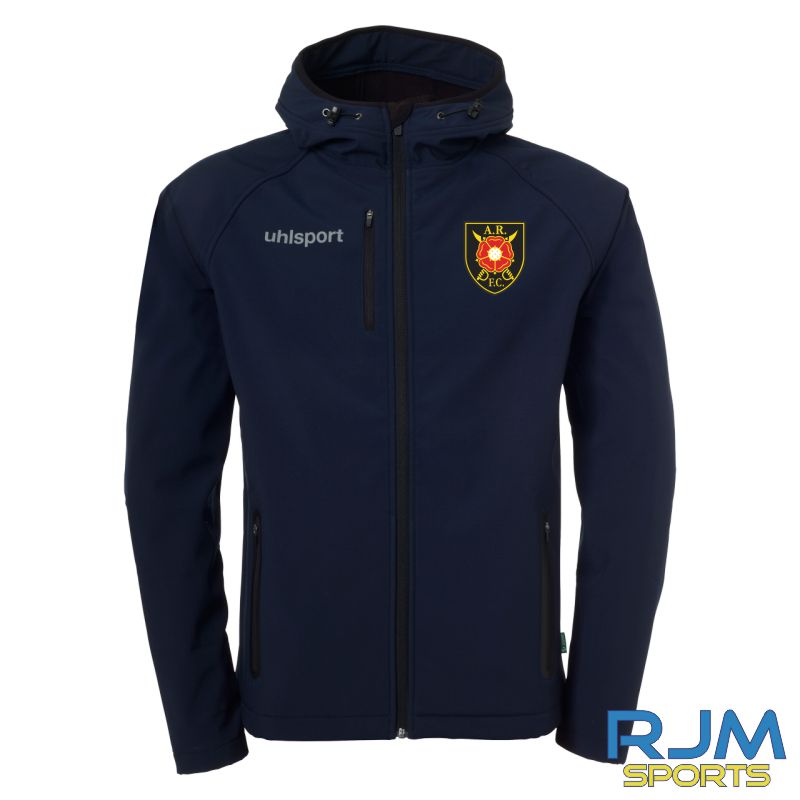Albion Rovers FC Uhlsport Essential Soft Shell Jacket Navy