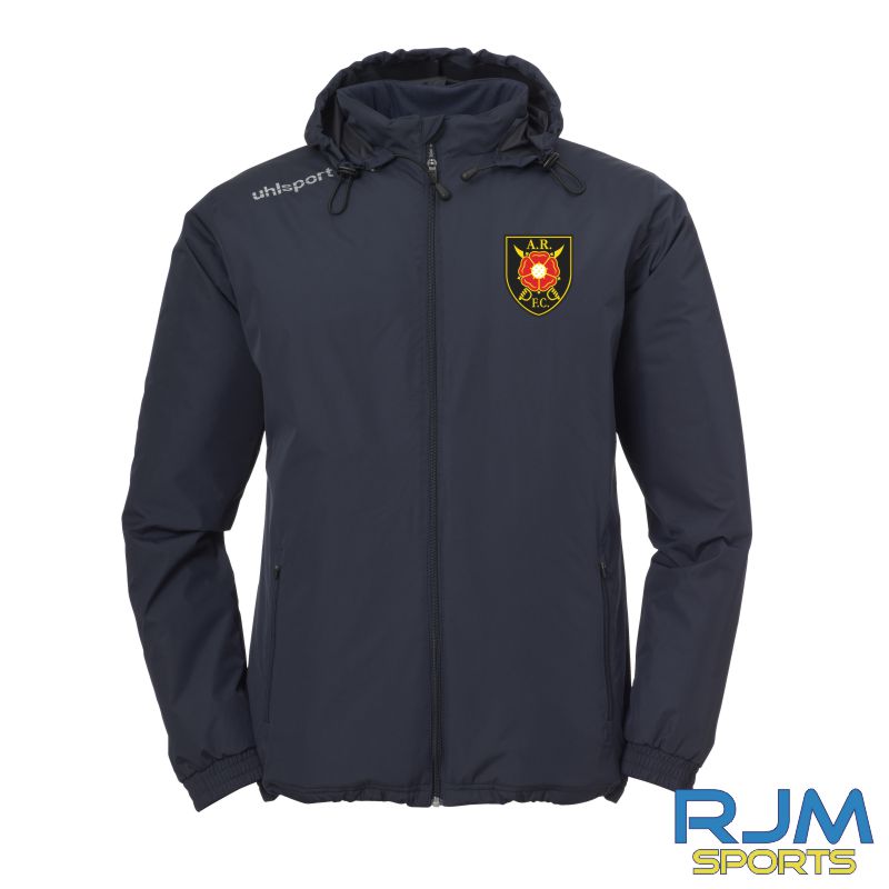 Albion Rovers FC Uhlsport Essential Coach Jacket Navy