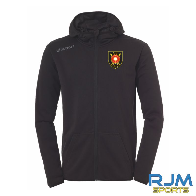 Albion Rovers FC Uhlsport Essential Hood Jacket Black