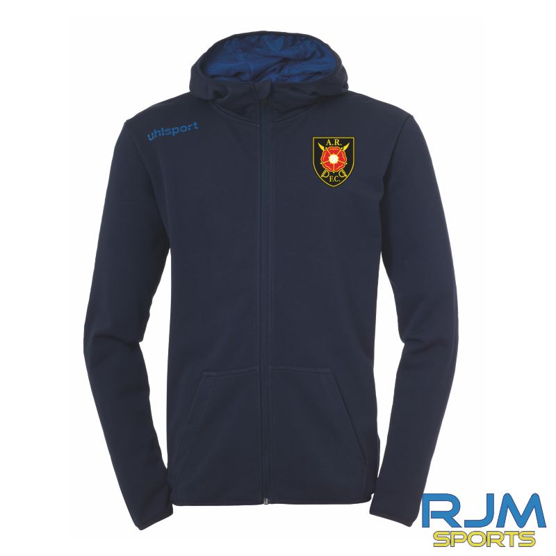 Albion Rovers FC Uhlsport Essential Hood Jacket Navy