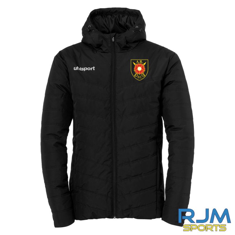 Albion Rovers FC Uhlsport Essential Winter Padded Jacket Black