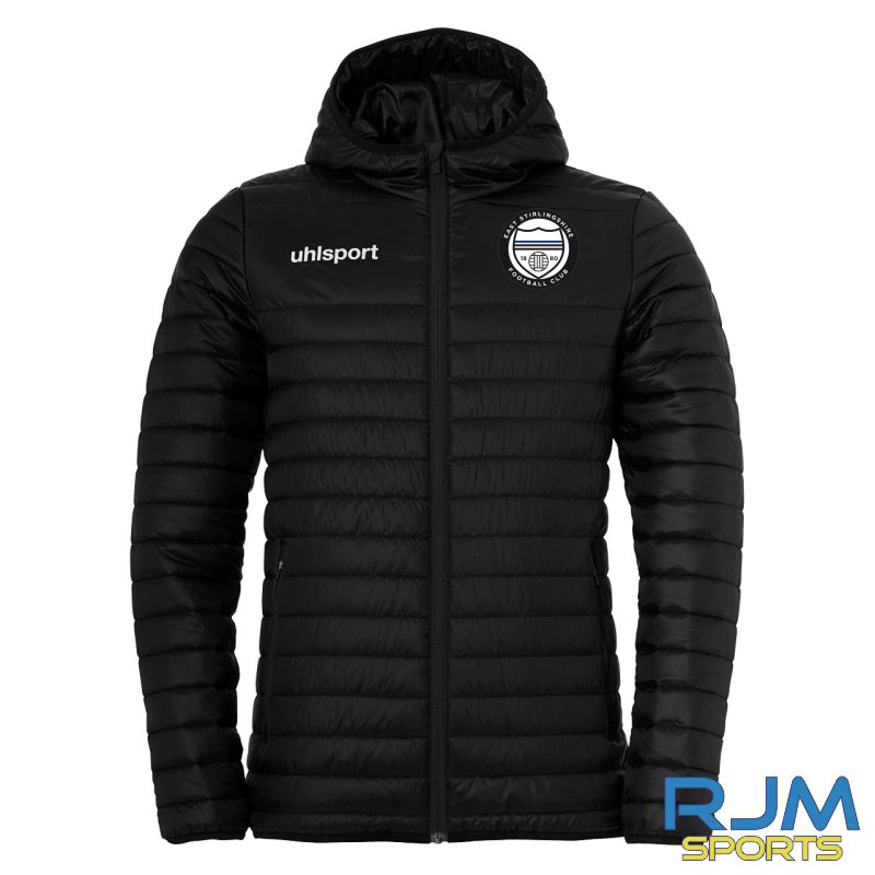 East Stirlingshire FC Uhlsport Essential Ultra Lite Jacket Black