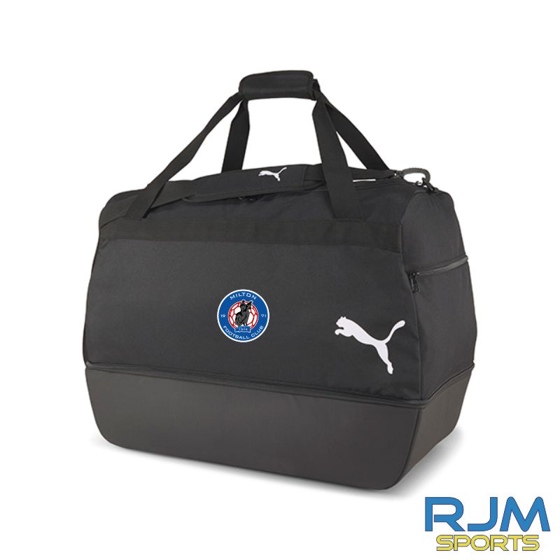 Milton FC Puma Goal Teambag with Boot Compartment Black