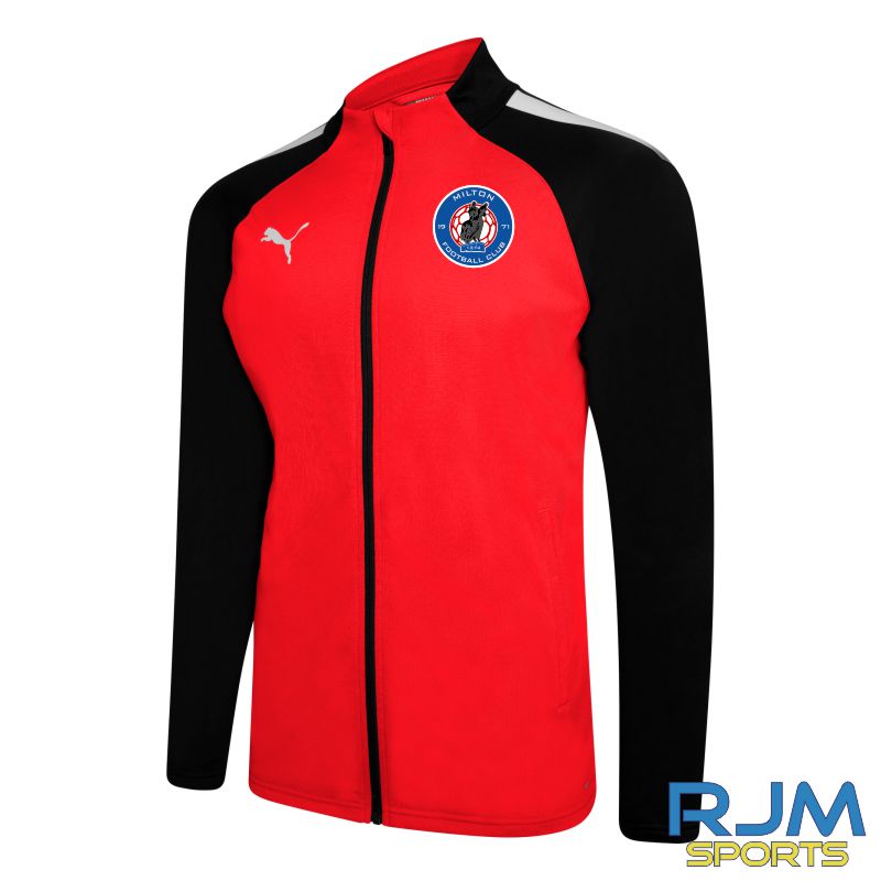 Milton FC Puma Team Liga Training Jacket Red/Black