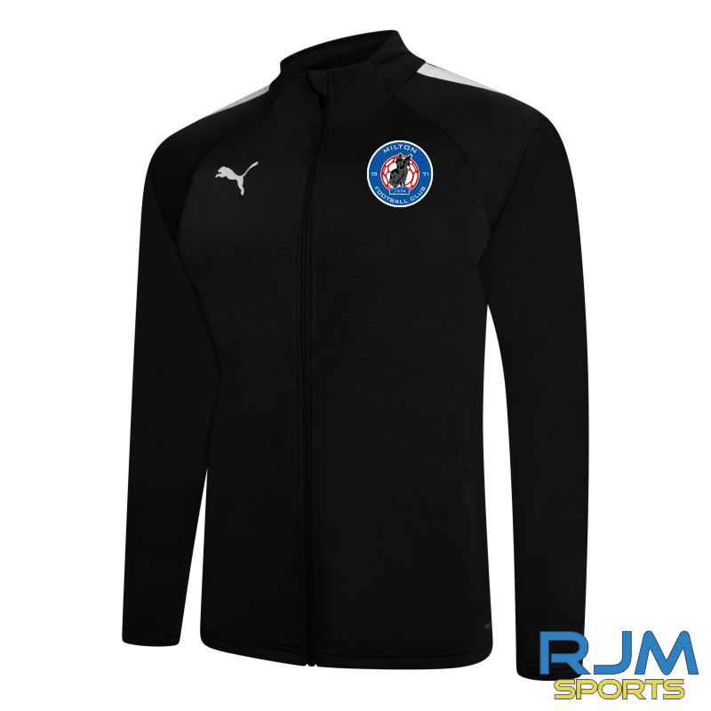 Milton FC Puma Team Liga Training Jacket Black/White
