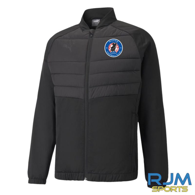 Milton FC Puma Team Liga Hybrid Jacket Black