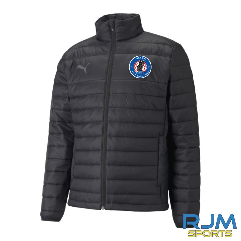 Milton FC Puma Team Liga Light Jacket Black