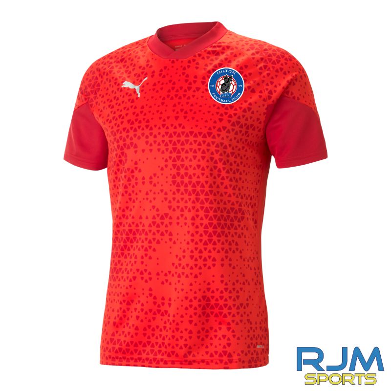 Milton FC Puma Team Cup Training Shirt Red