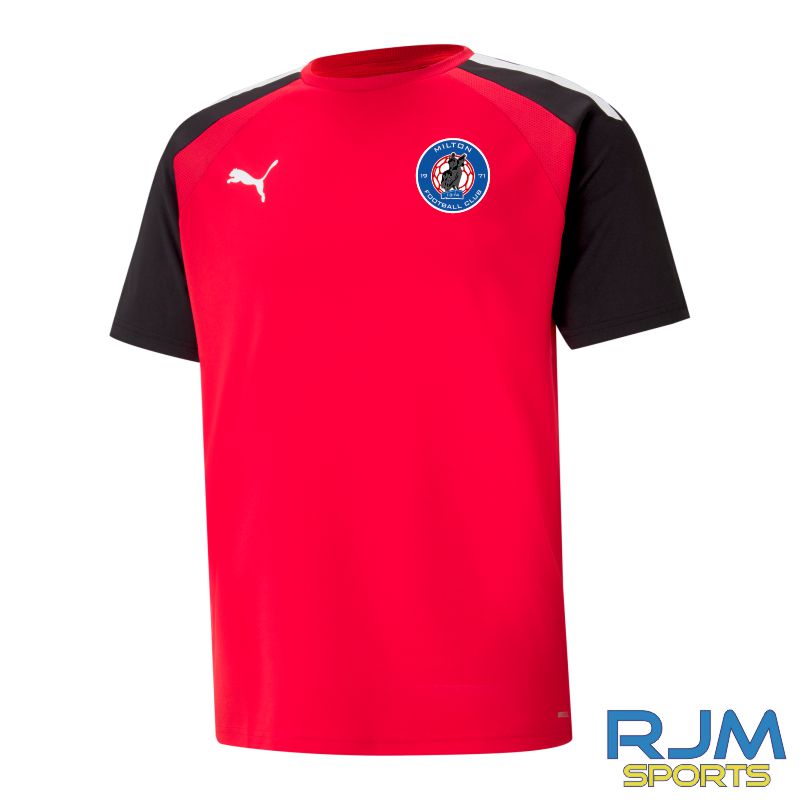 Milton FC Puma Team Pacer Shirt Red/Black