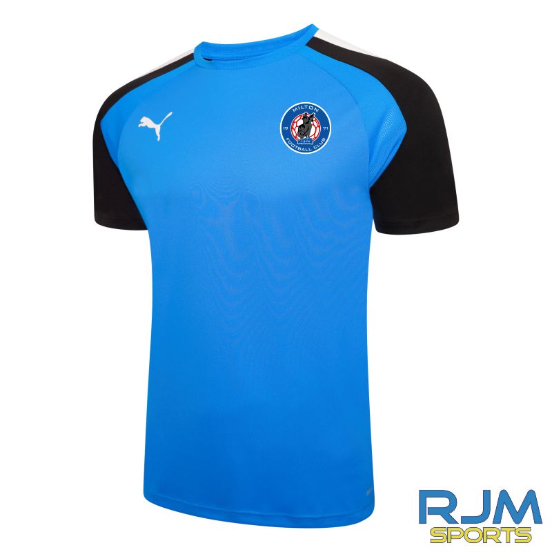 Milton FC Puma Team Pacer Shirt Electric Blue/Black