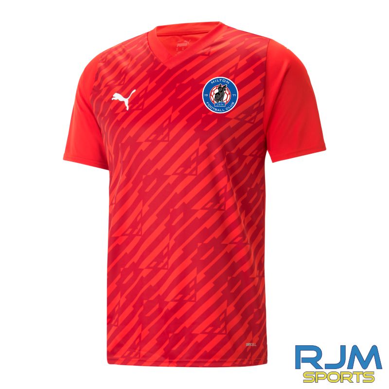 Milton FC Puma Team Cup Ultimate Away Jersey Red