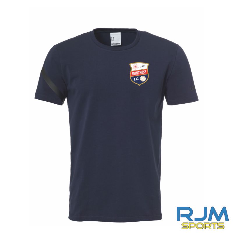 Montrose FC Uhlsport Essential Pro Shirt Navy