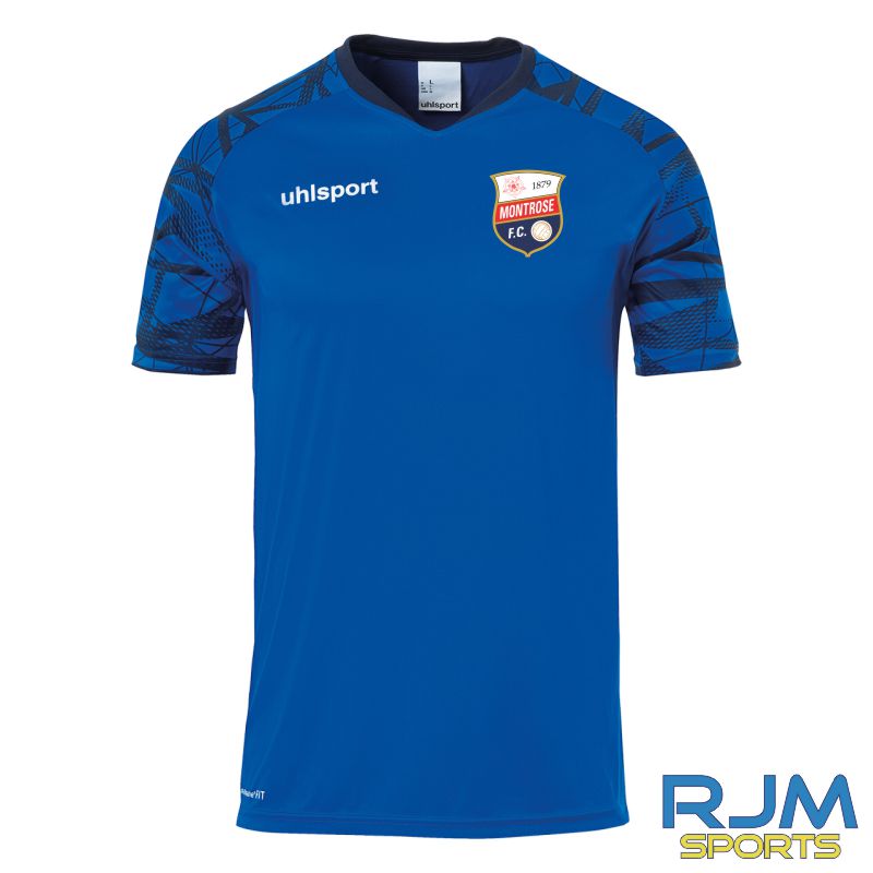 Montrose FC Uhlsport Goal 25 Shirt Azure Blue