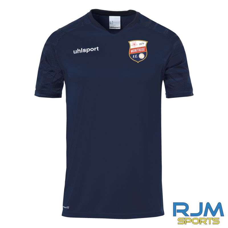 Montrose FC Uhlsport Goal 25 Shirt Navy