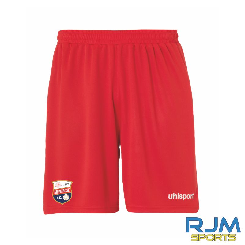 Montrose FC Uhlsport Centre Basic Shorts Red