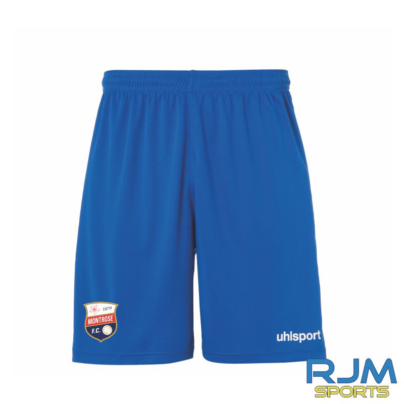 Montrose FC Uhlsport Centre Basic Shorts Azure Blue