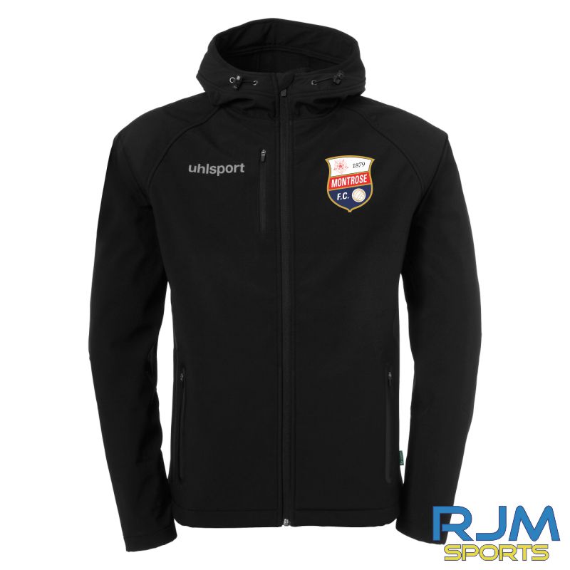 Montrose FC Uhlsport Essential Soft Shell Jacket Black