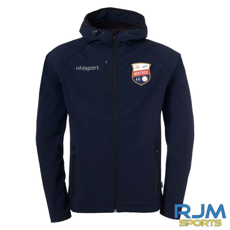 Montrose FC Uhlsport Essential Soft Shell Jacket Navy
