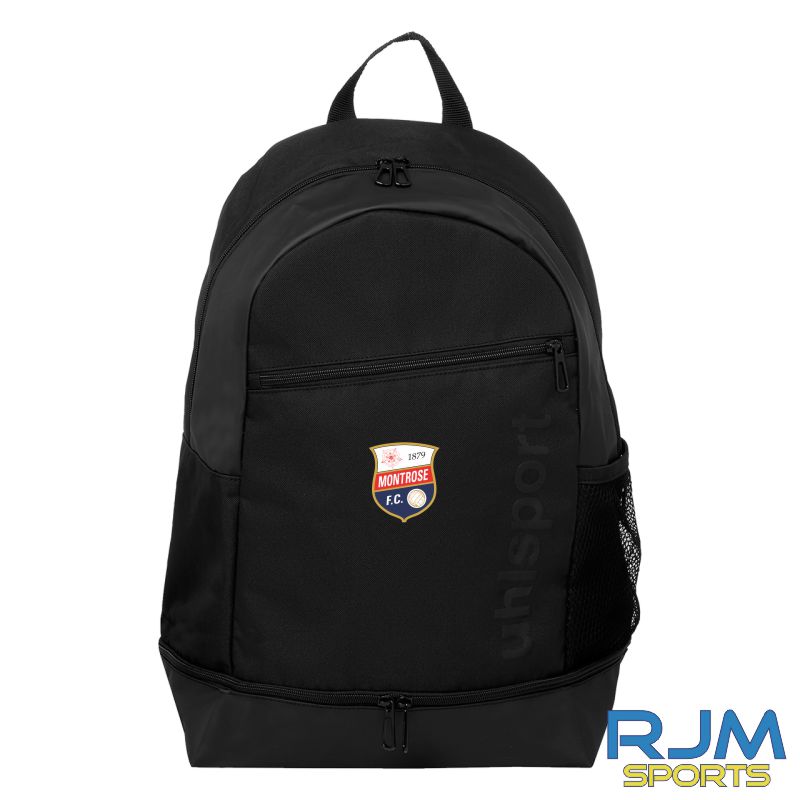 Montrose FC Uhlsport Essential Backpack with Bottom Compartment Black