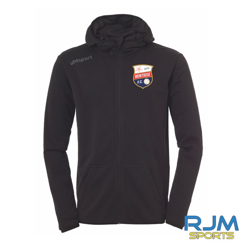 Montrose FC Uhlsport Essential Hood Jacket Black