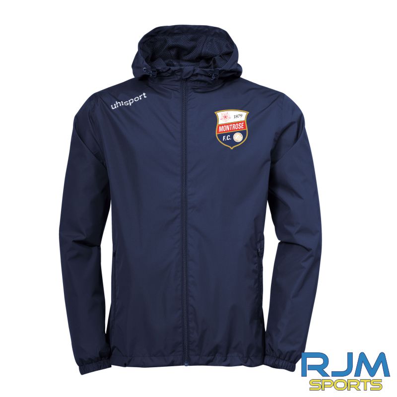 Montrose FC Uhlsport Essential Rain Jacket Navy