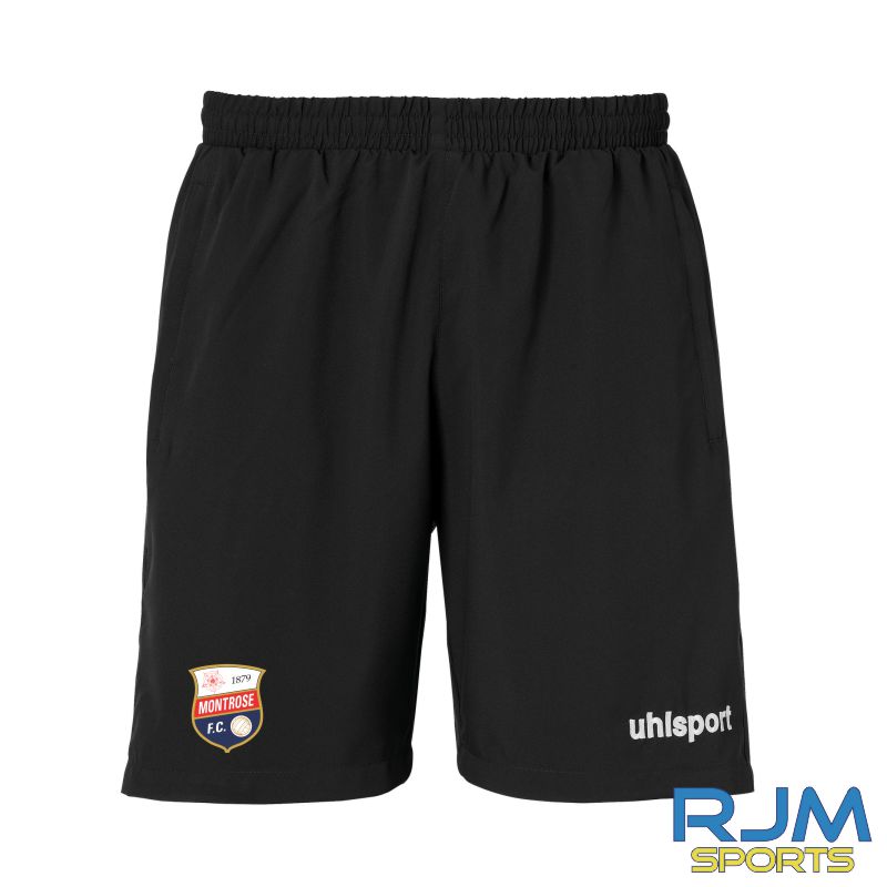 Montrose FC Uhlsport Essential Woven Shorts Black