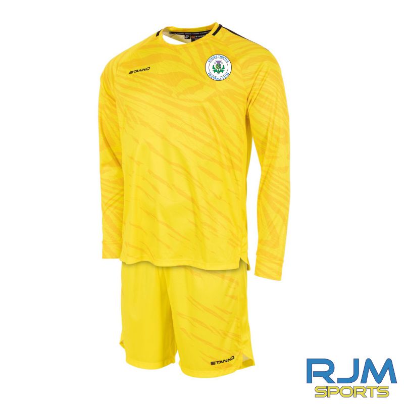 Steins Thistle FC Stanno Trick Long Sleeve Goalkeeper Set Yellow