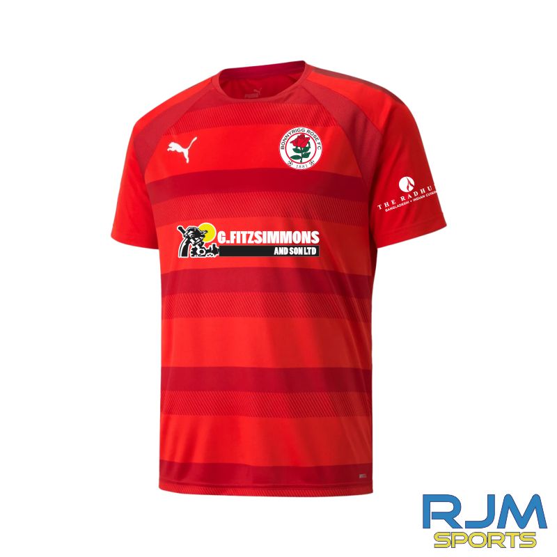 Bonnyrigg Rose FC 2023/24 3rd Kit Shirt Red/White