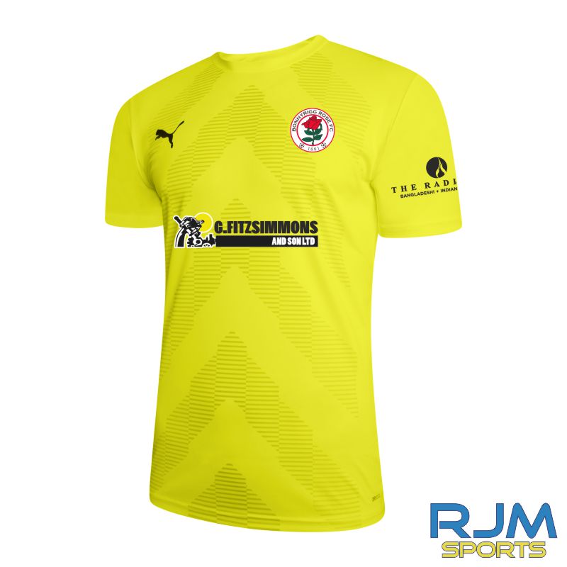 Bonnyrigg Rose FC 2023/24 3rd Kit Goalkeeper Shirt Yellow Alert