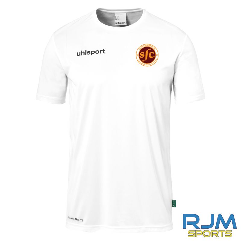 Stenhousemuir FC Uhlsport Essential Functional Shirt White