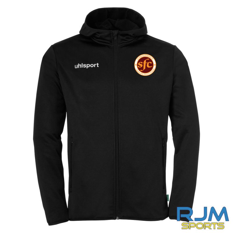 Stenhousemuir FC Uhlsport Essential Fleece Jacket Black