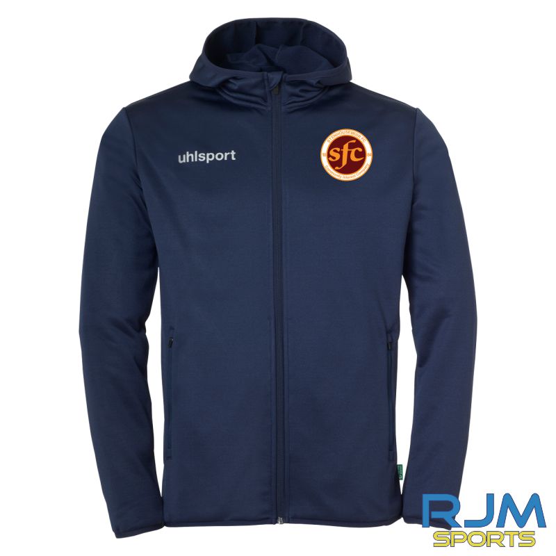 Stenhousemuir FC Uhlsport Essential Fleece Jacket Navy