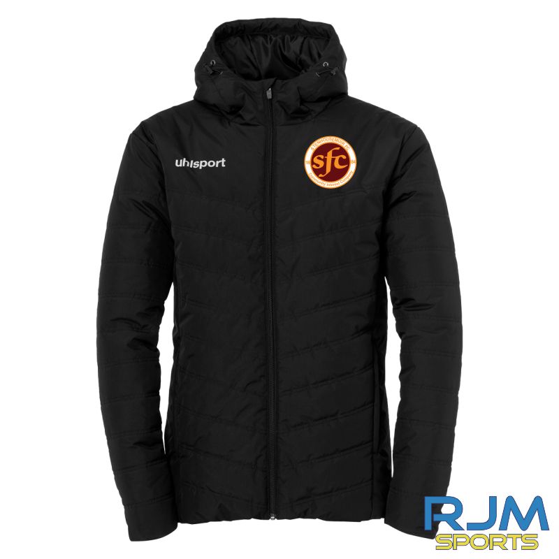 Stenhousemuir FC Uhlsport Essential Winter Padded Jacket Black