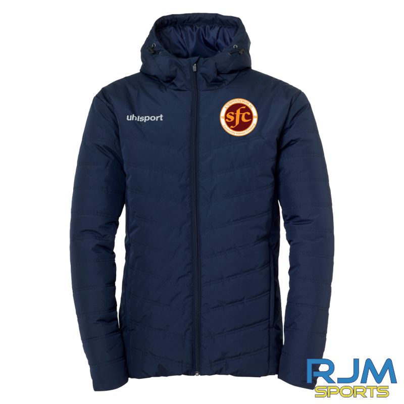 Stenhousemuir FC Uhlsport Essential Winter Padded Jacket Navy