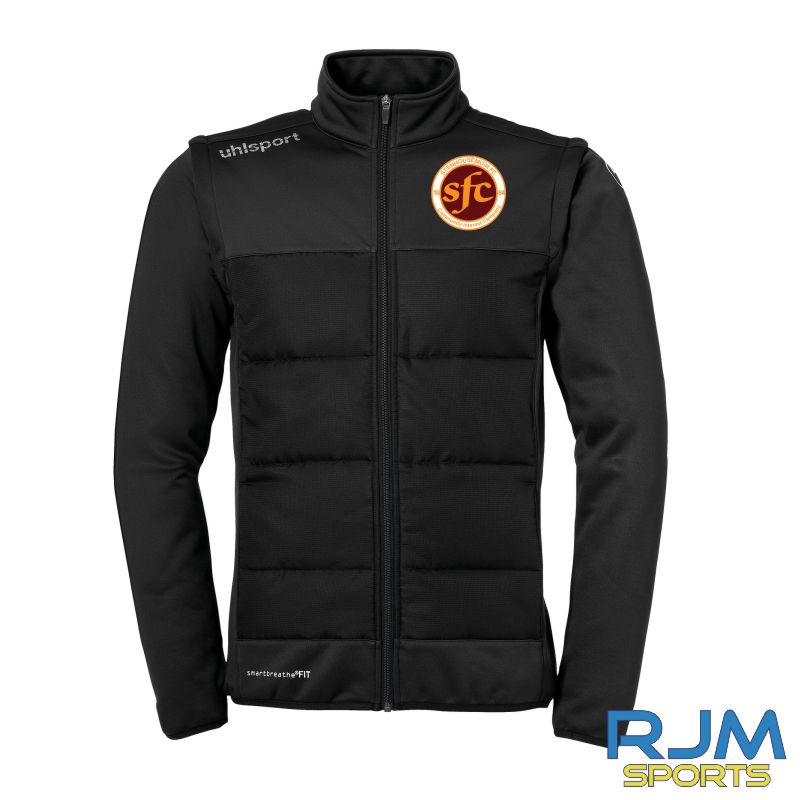 Stenhousemuir FC Uhlsport Multi Jacket Black