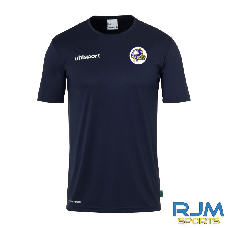 Cumbernauld Colts FC Coaches Uhlsport Essential Functional Shirt Navy