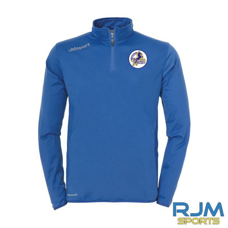Cumbernauld Colts FC Training Uhlsport Essential Quarter Zip Azure Blue
